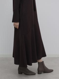 ピンストライプフロントタイワンピース - Aga - Aga｜YAMADAYA STORE